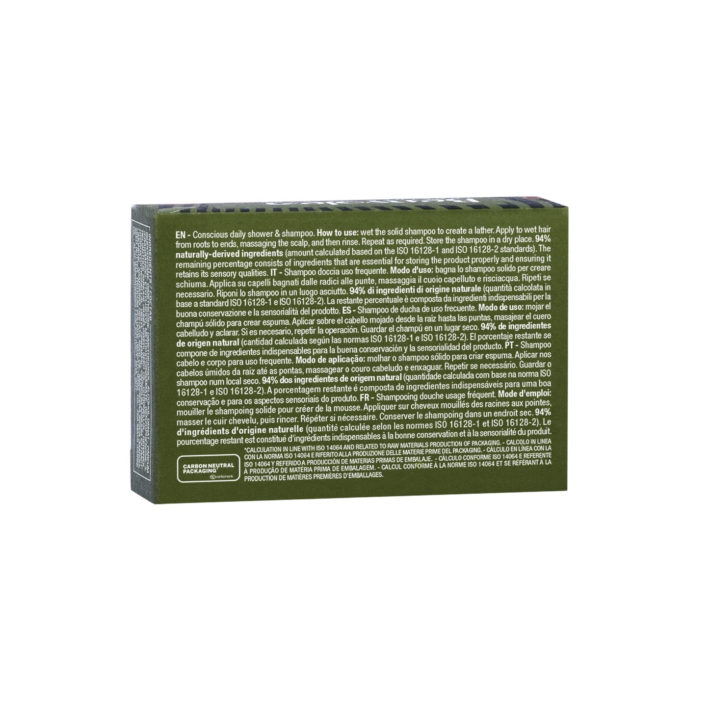 Benvoleo Conscious Daily Shower and Shampoo Bar