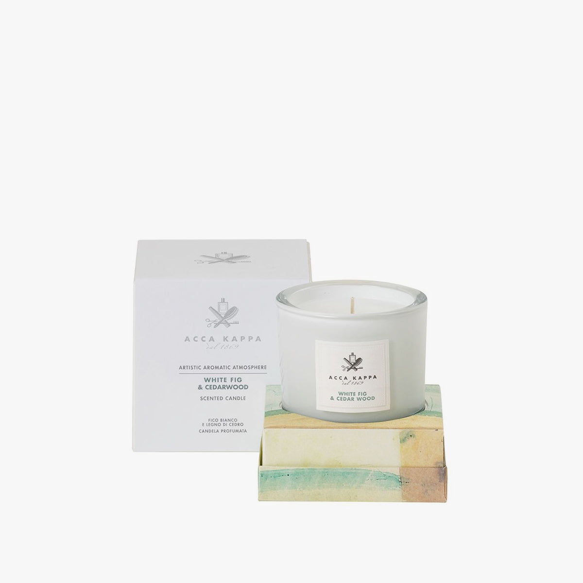 White Fig & Cedarwood Scented Candle