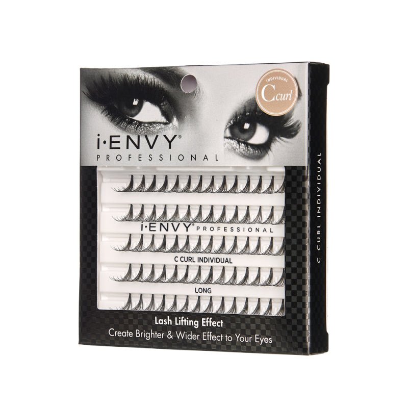 C Curl Individual Eyelash - Long - Beautifox