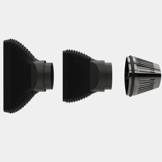 C3 - Black Trim Ciclone 3 Vortex Professional Brushless Dryer - Beautifox