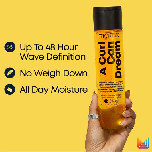 Matrix A Curl Can Dream Weightless Shampoo for Waves - Beautifox