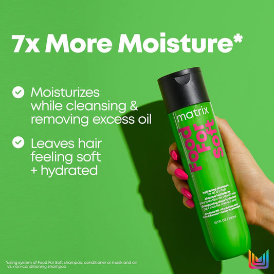 Matrix Food For Soft Hydrating Shampoo & Detangling Conditioner 10oz Duo ($44 Value) - Beautifox
