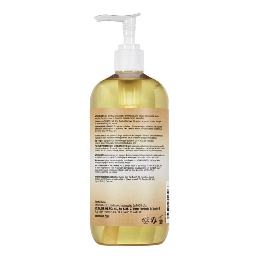 Satin Release Wax Residue Remover - 16 fl oz - Beautifox