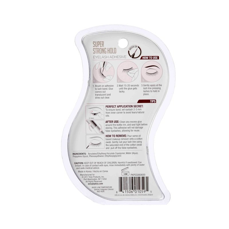 Super Strong Hold Eyelash Adhesive CL - Beautifox