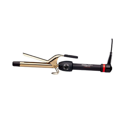 24k Gold Spring Curling Iron - 1 1/4 Inch - Beautifox