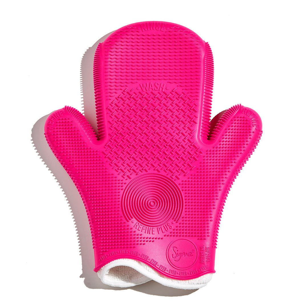 2X Sigma Spa® Brush Cleaning Glove - Beautifox