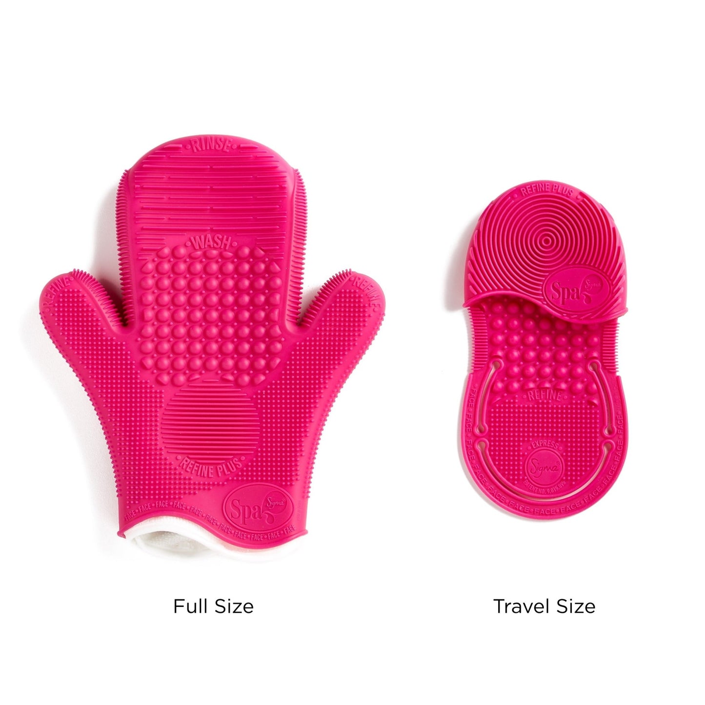 2X Sigma Spa® Brush Cleaning Glove - Beautifox