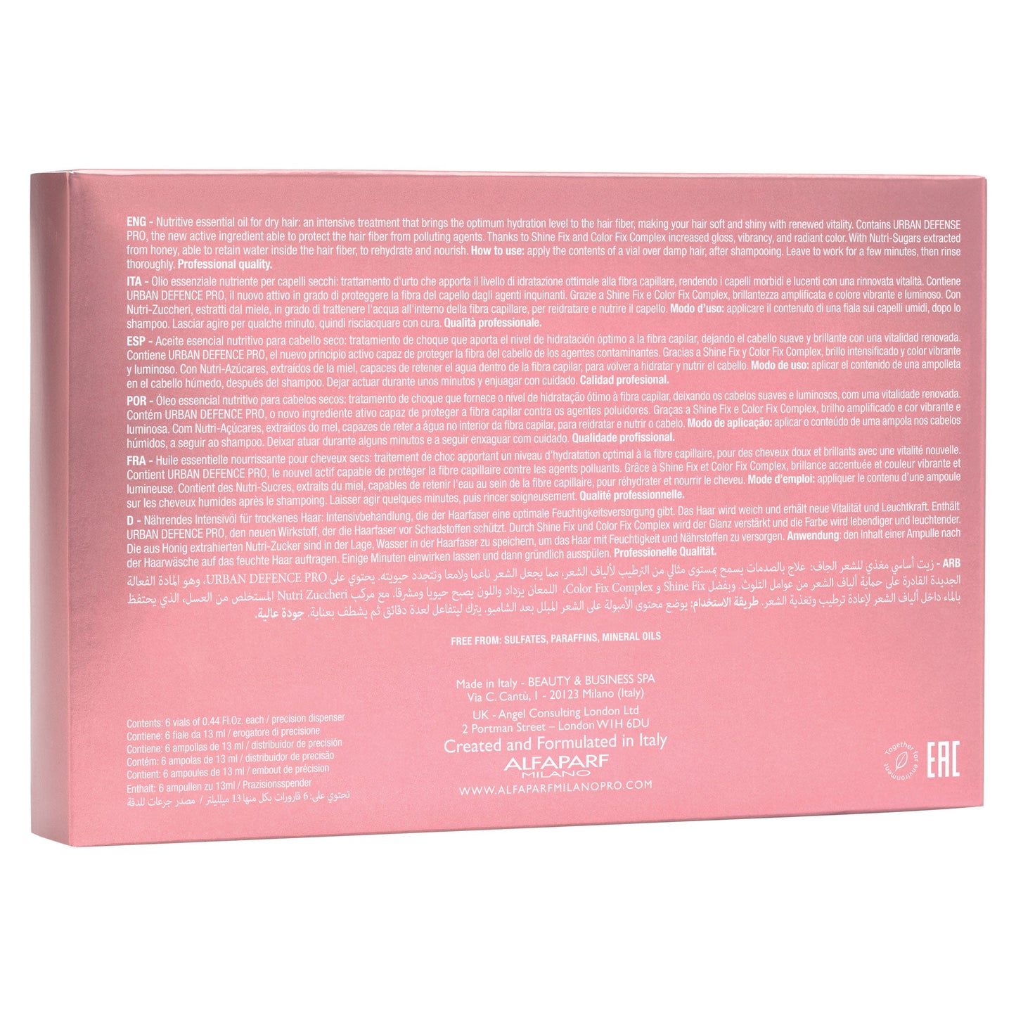 Moisture Nutritive Essential Hair Oil