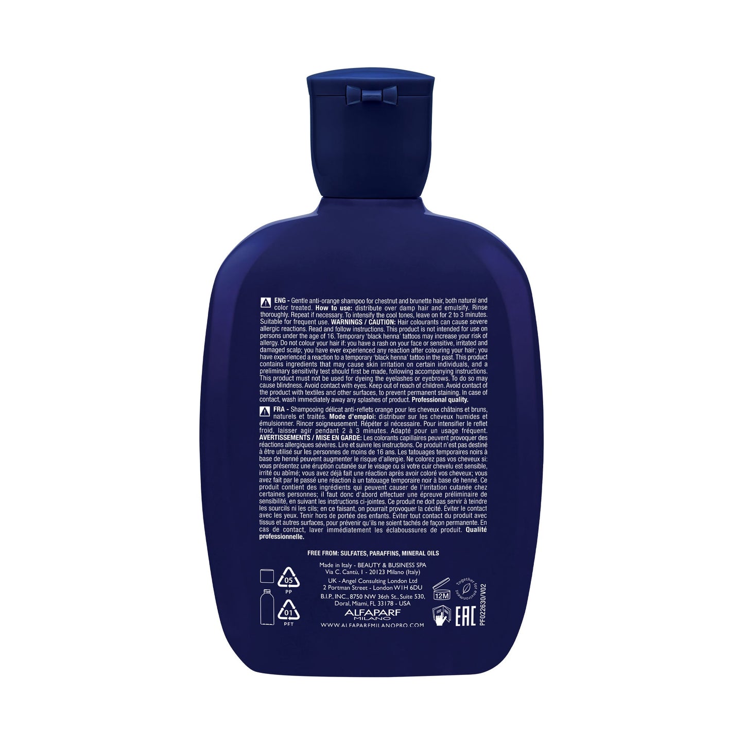 Brunette Anti-Orange Sulfate Free Shampoo