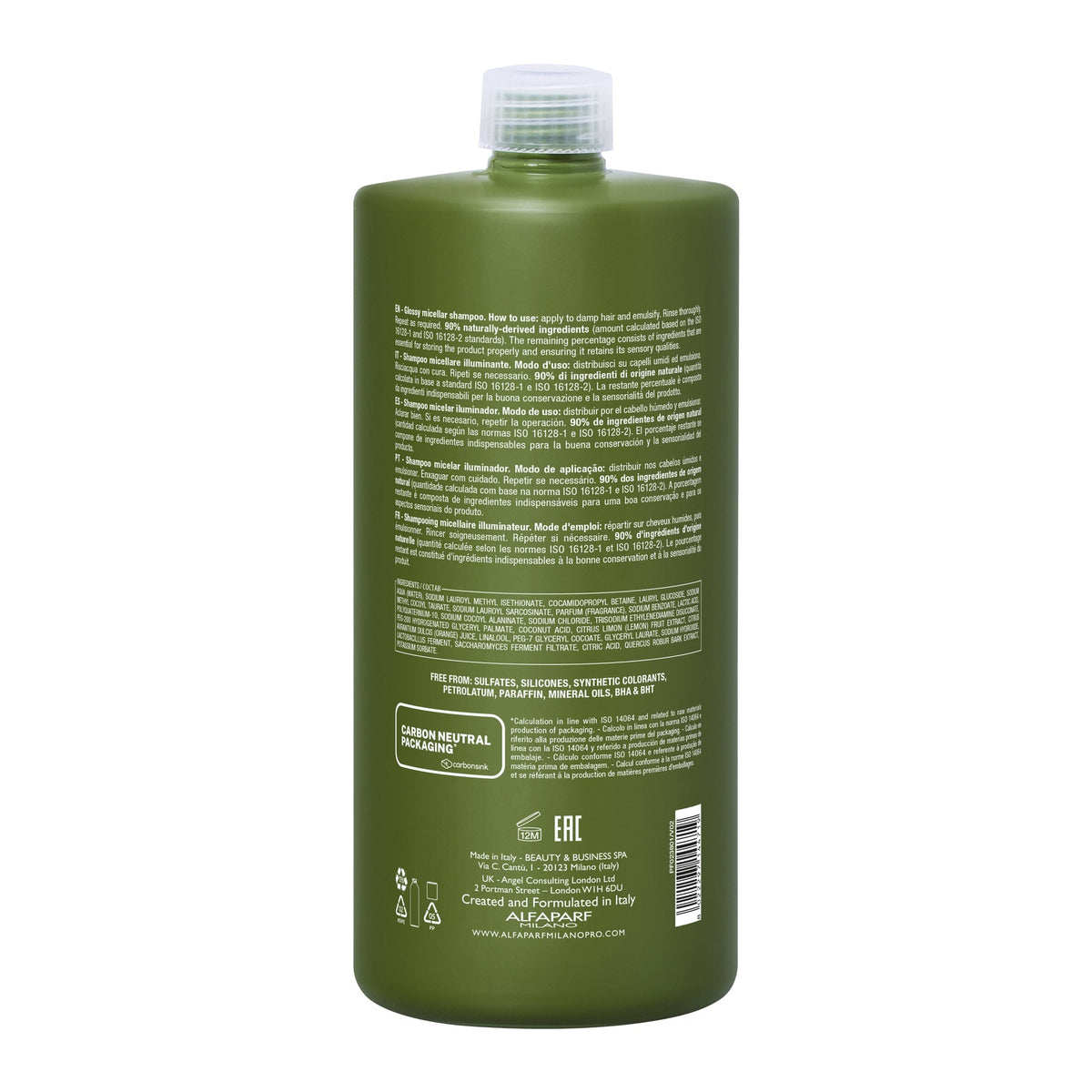 Benvoleo Glossy Micellar Shampoo