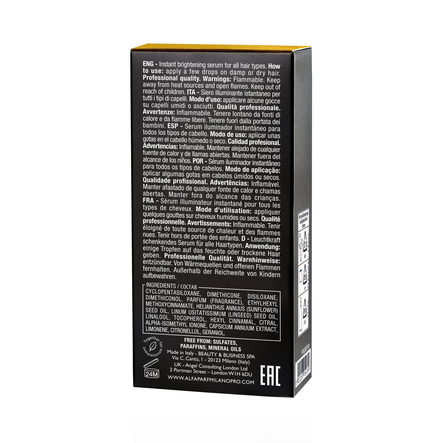 Sublime Cristalli Liquidi with Thermal Protection, 15 ml