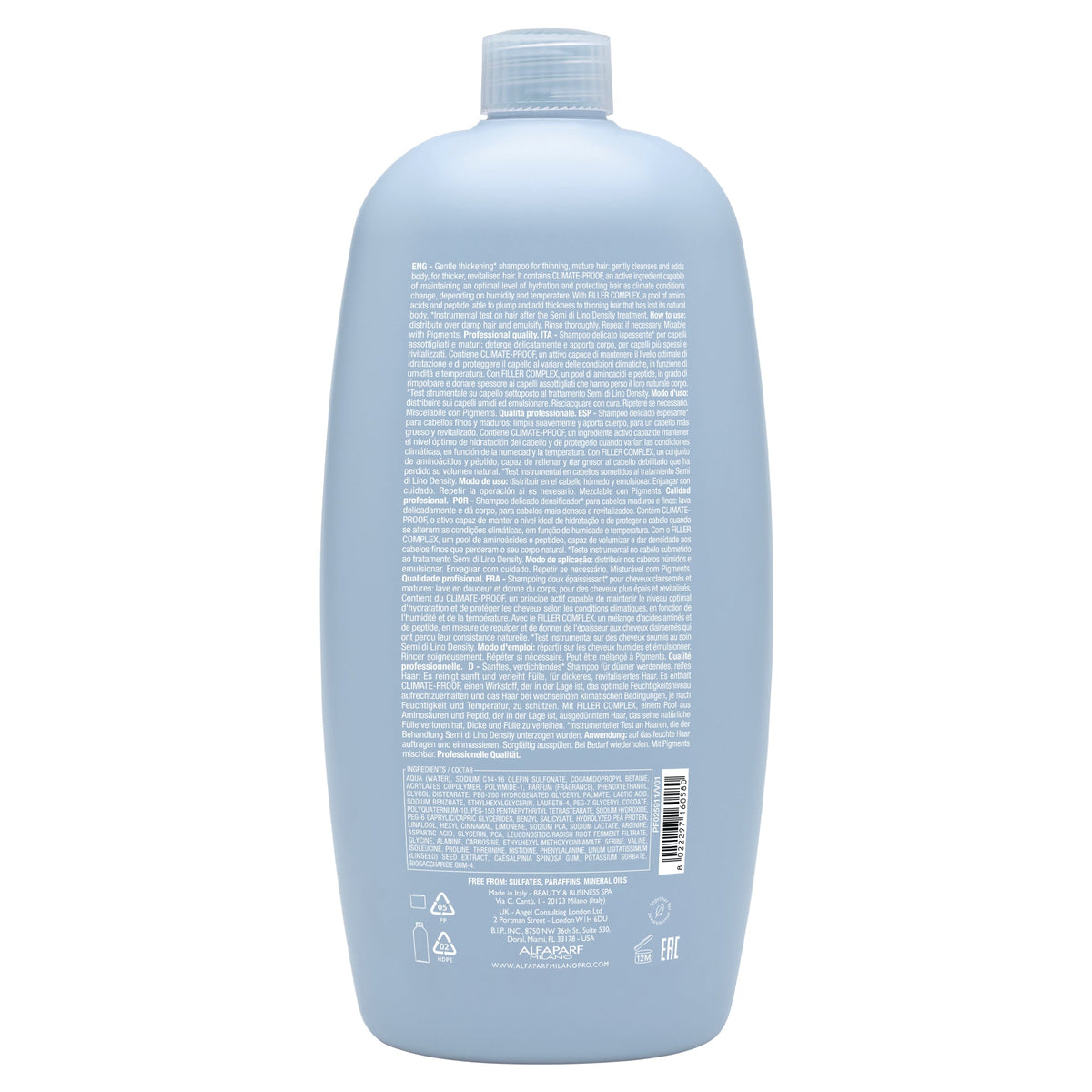 Density Thickening Sulfate Free Shampoo