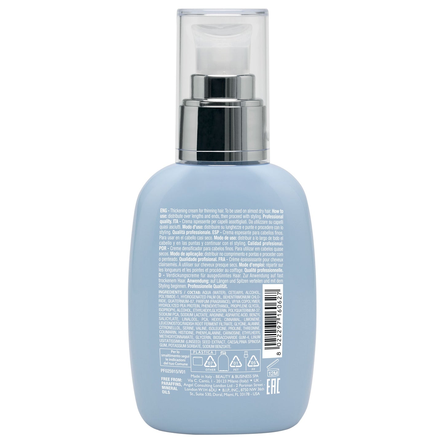 Density Thickening Cream with Thermal Protection