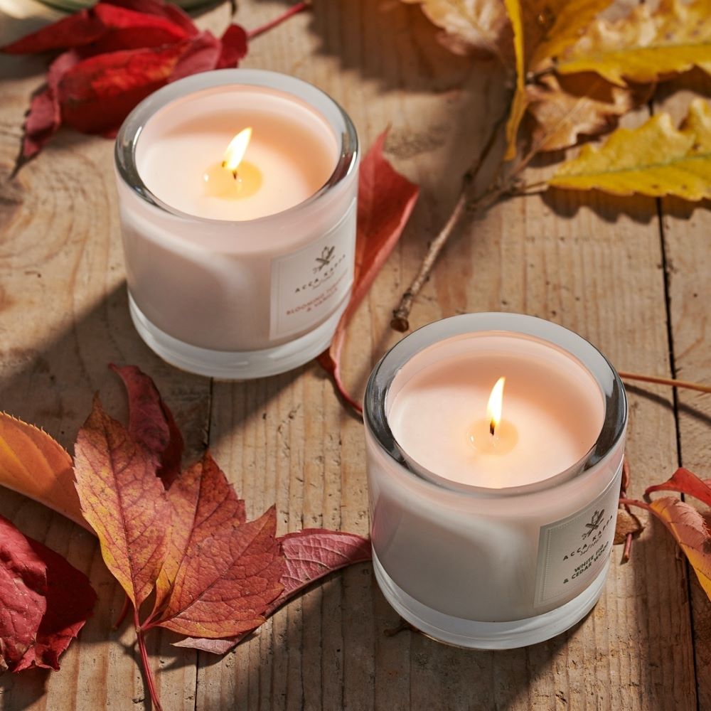 White Moss Scented Candle