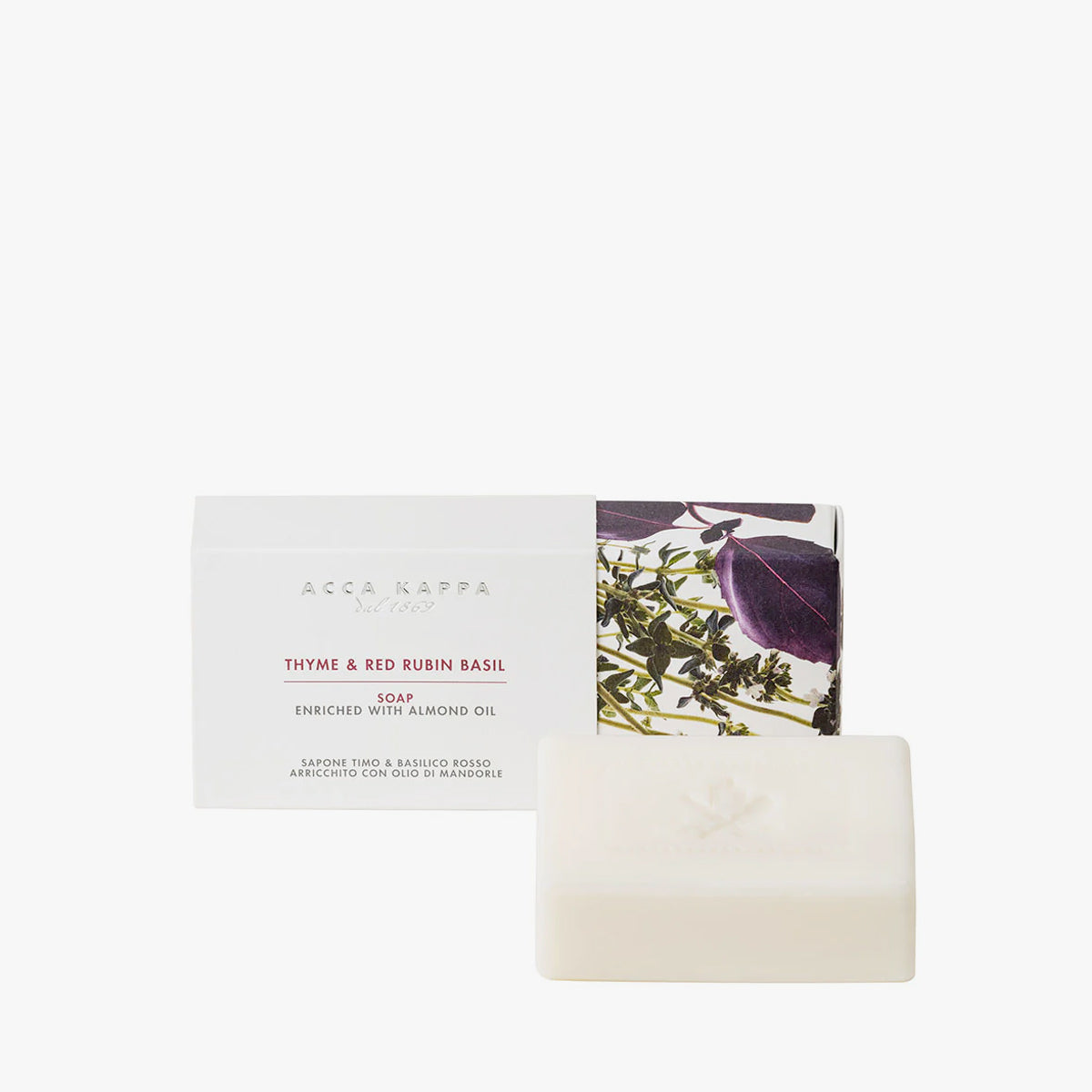 Thyme & Red Rubin Basil Soap