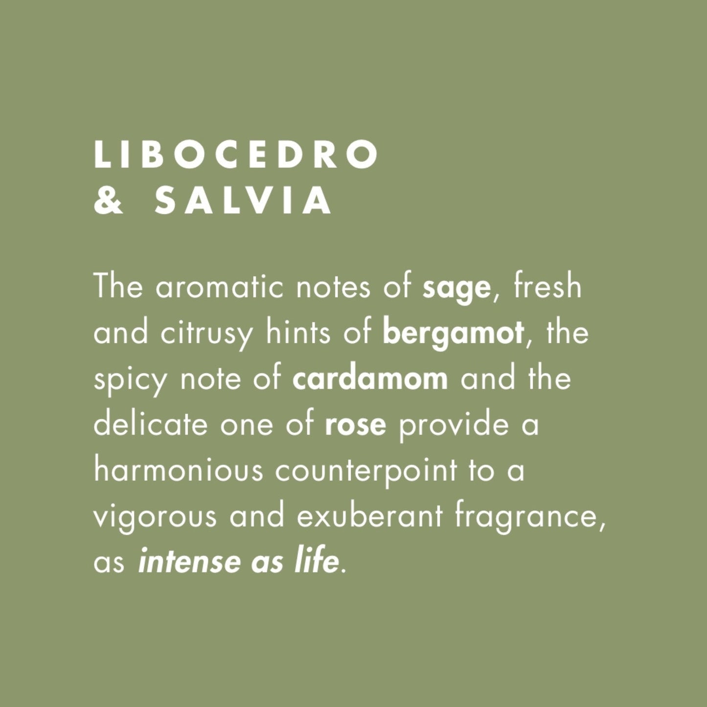 Libocedro & Salvia Eau De Parfum