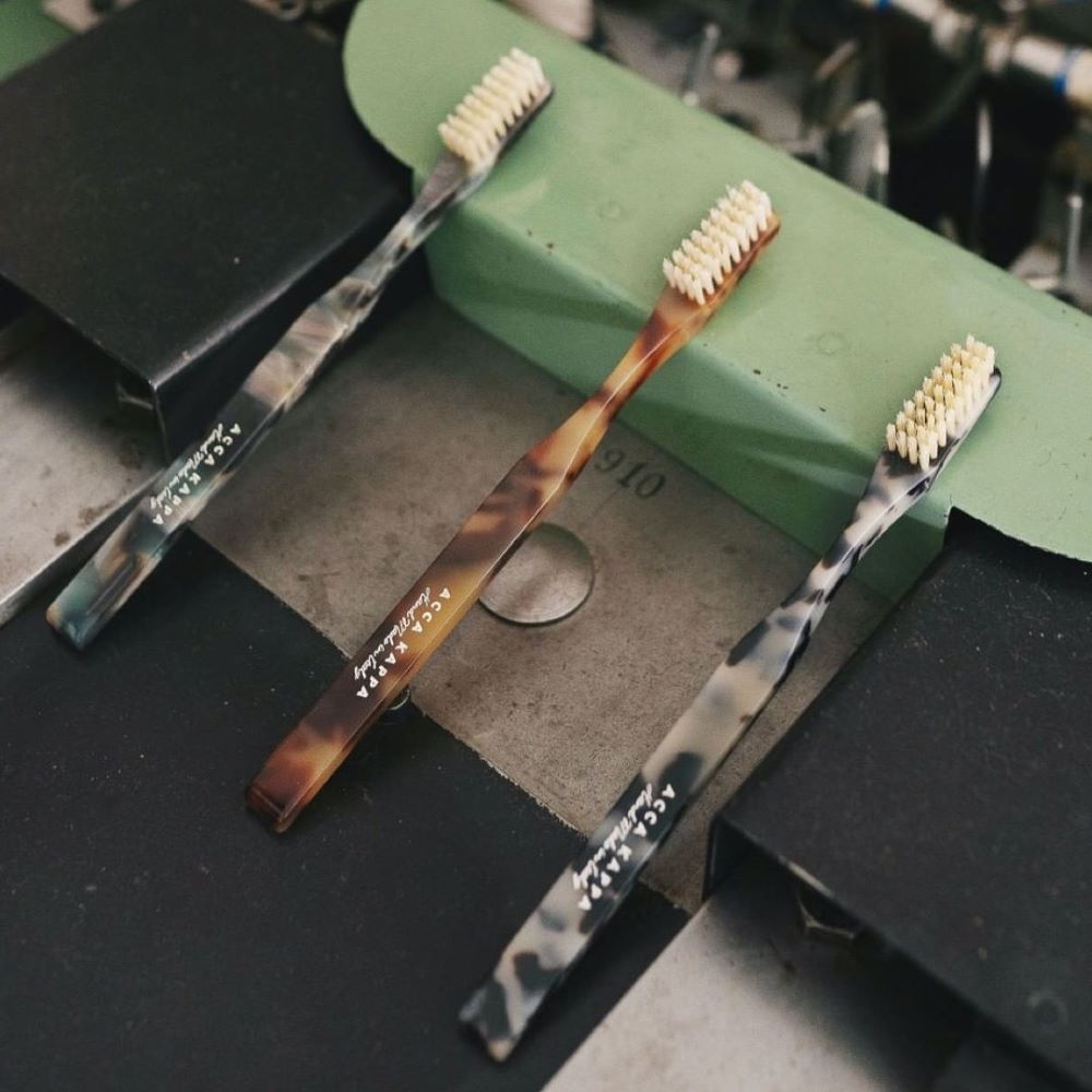 Historical Black & White Toothbrush