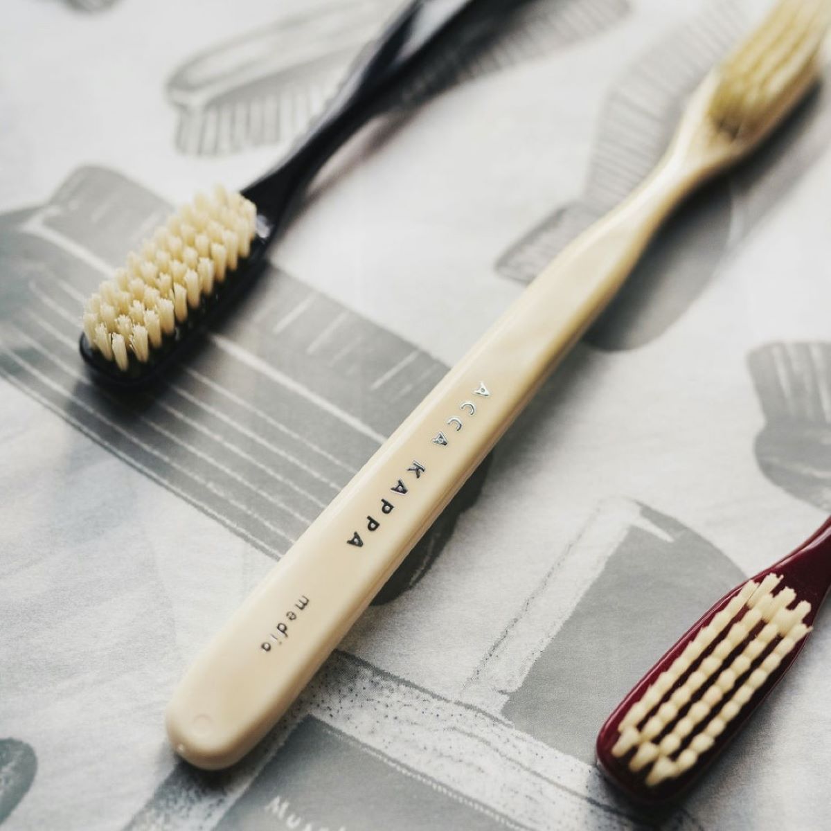 Vintage Toothbrush, Red