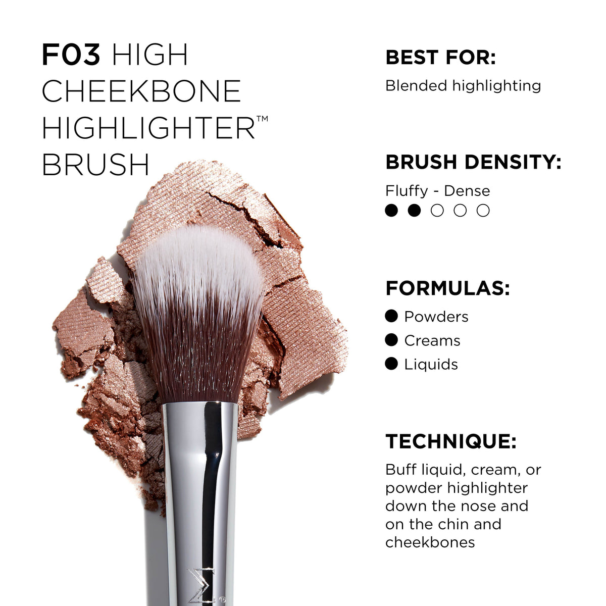 F03 High Cheekbone Highlighter™ Brush