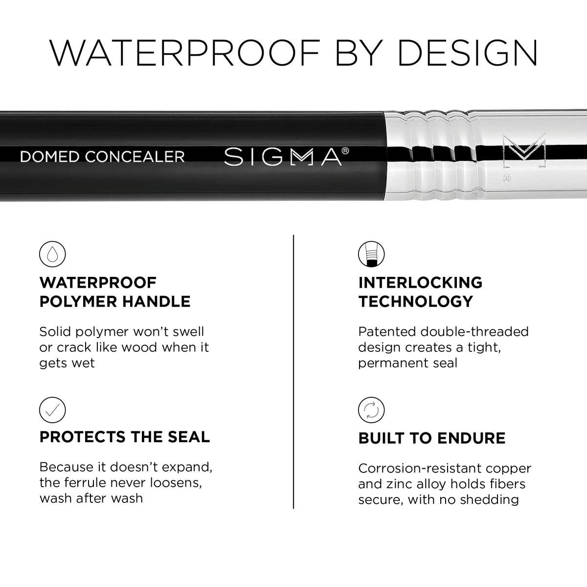 F26 Domed Concealer Brush