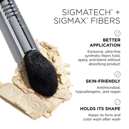 F35 Tapered Highlighter Brush