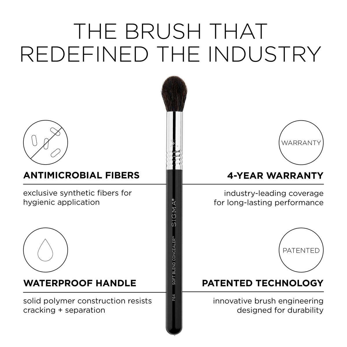F64 Soft Blend Concealer™ Brush