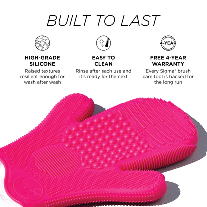 2X Sigma Spa® Brush Cleaning Glove