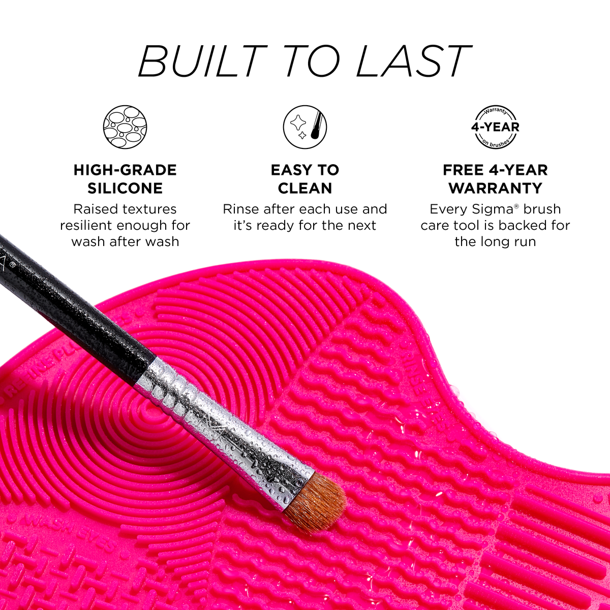 Sigma Spa® Express Brush Cleaning Mat