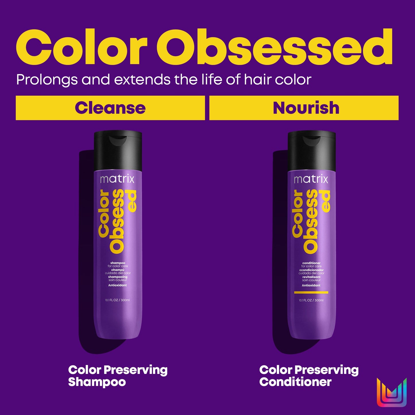 Matrix Color Obsessed Shampoo & Conditioner 10oz Duo ($44 Value)