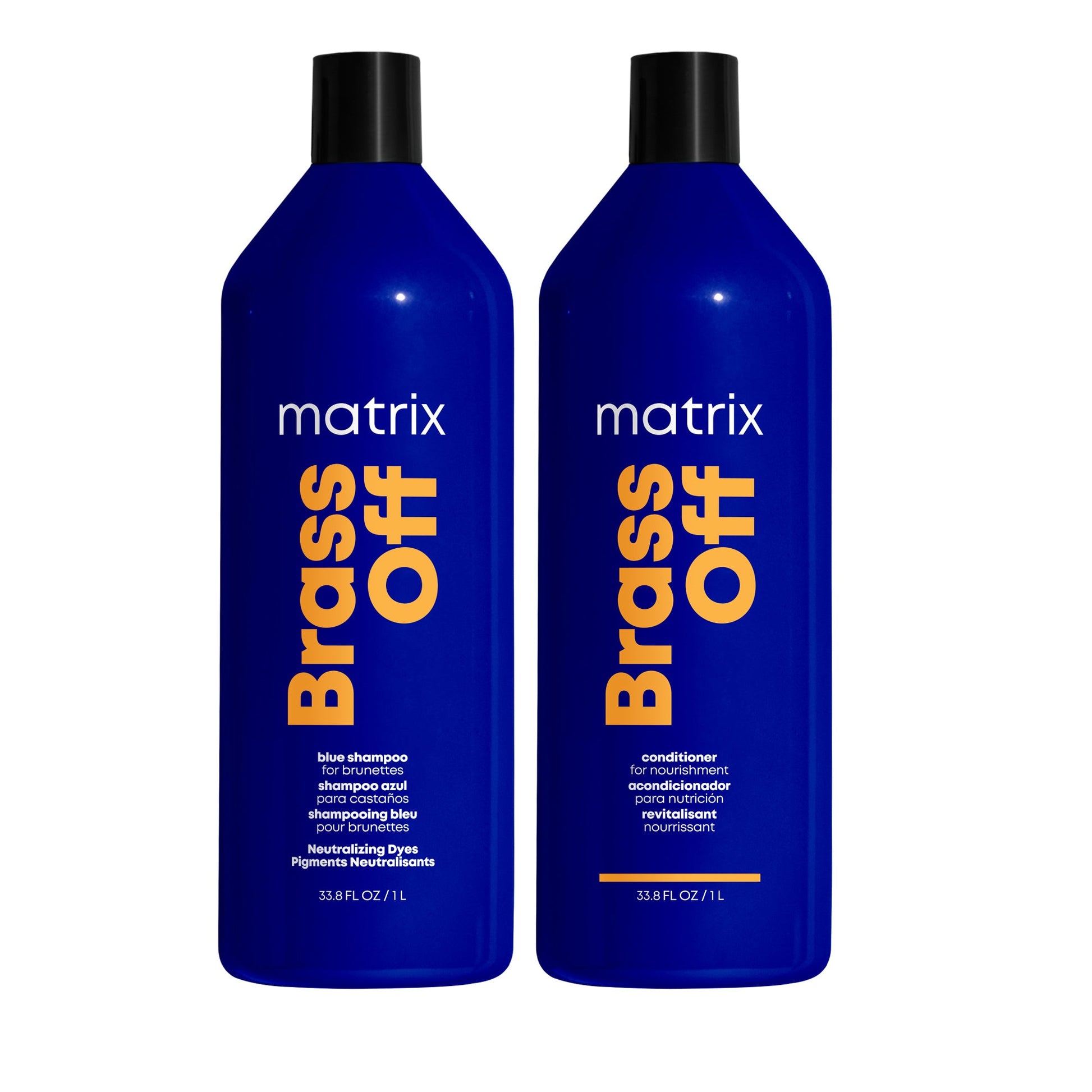 Matrix Brass Off Shampoo and Conditioner Duo 33oz ($80 Value) / 33.OZ