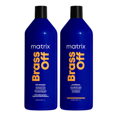 Matrix Brass Off Shampoo and Conditioner Duo 33oz ($80 Value) / 33.OZ