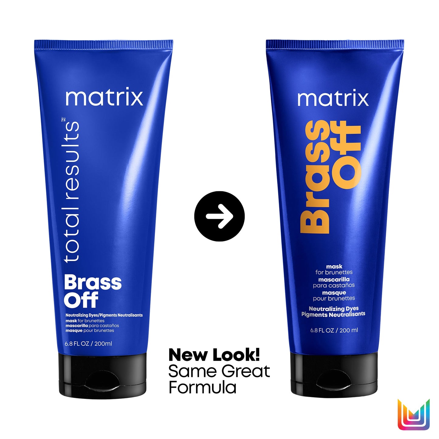 Matrix Brass Off Custom Neutralization Mask