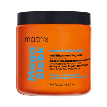 Matrix Mega Sleek Smoothie Supreme Anti-Frizz Smoothing Mask / 16.9OZ
