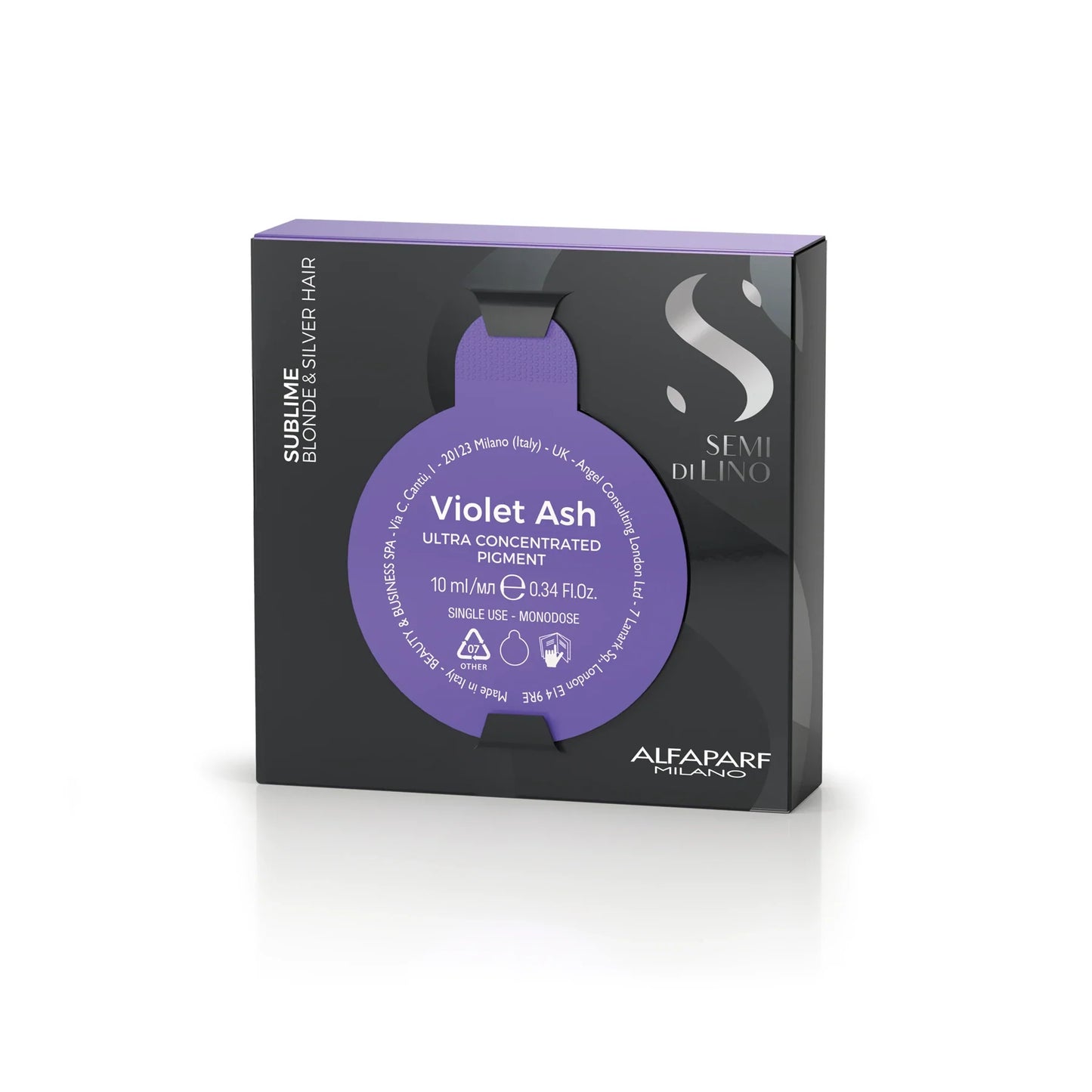 Pigments for Blonde and Silver Hair - Violet Ash .21