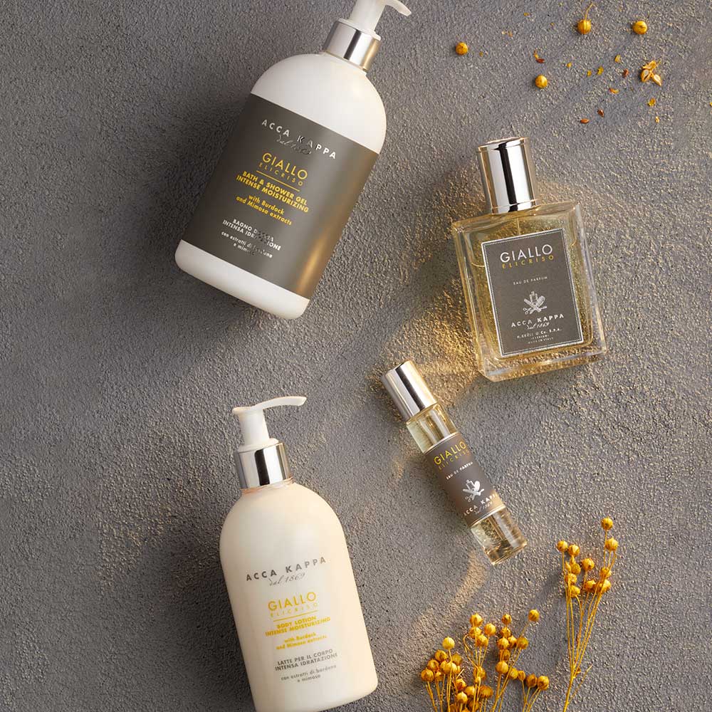Giallo Elicriso Shower Gel & Body Lotion Gift Set