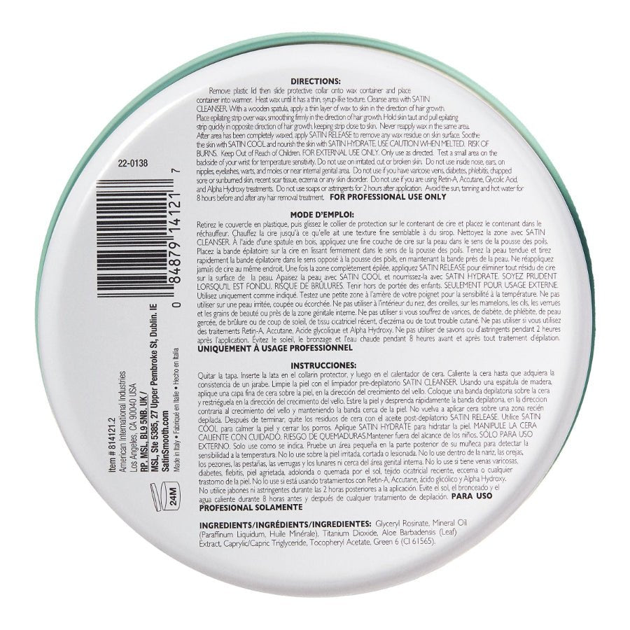 Aloe Vera & Vitamin E Cream Soft Wax - Beautifox