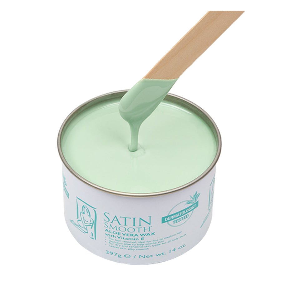 Aloe Vera & Vitamin E Cream Soft Wax - Beautifox