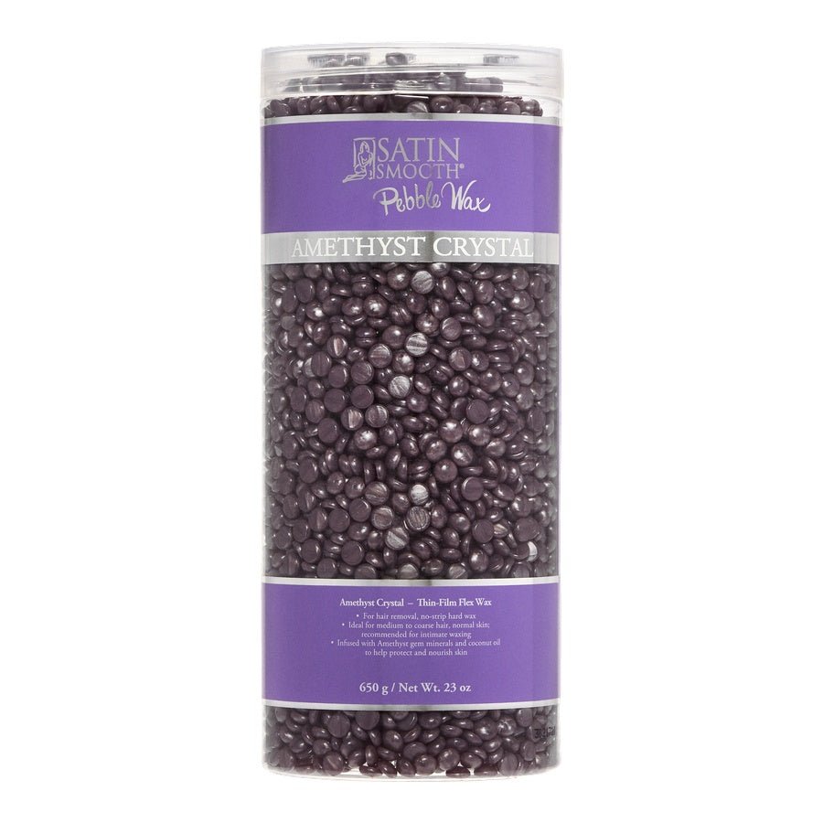 Amethyst Crystal Pebble Wax - Beautifox
