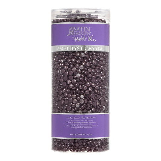 Amethyst Crystal Pebble Wax - Beautifox