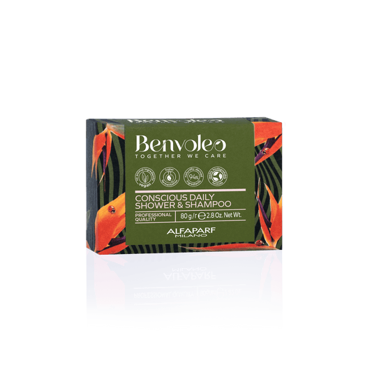 Benvoleo Conscious Daily Shower and Shampoo Bar - Beautifox