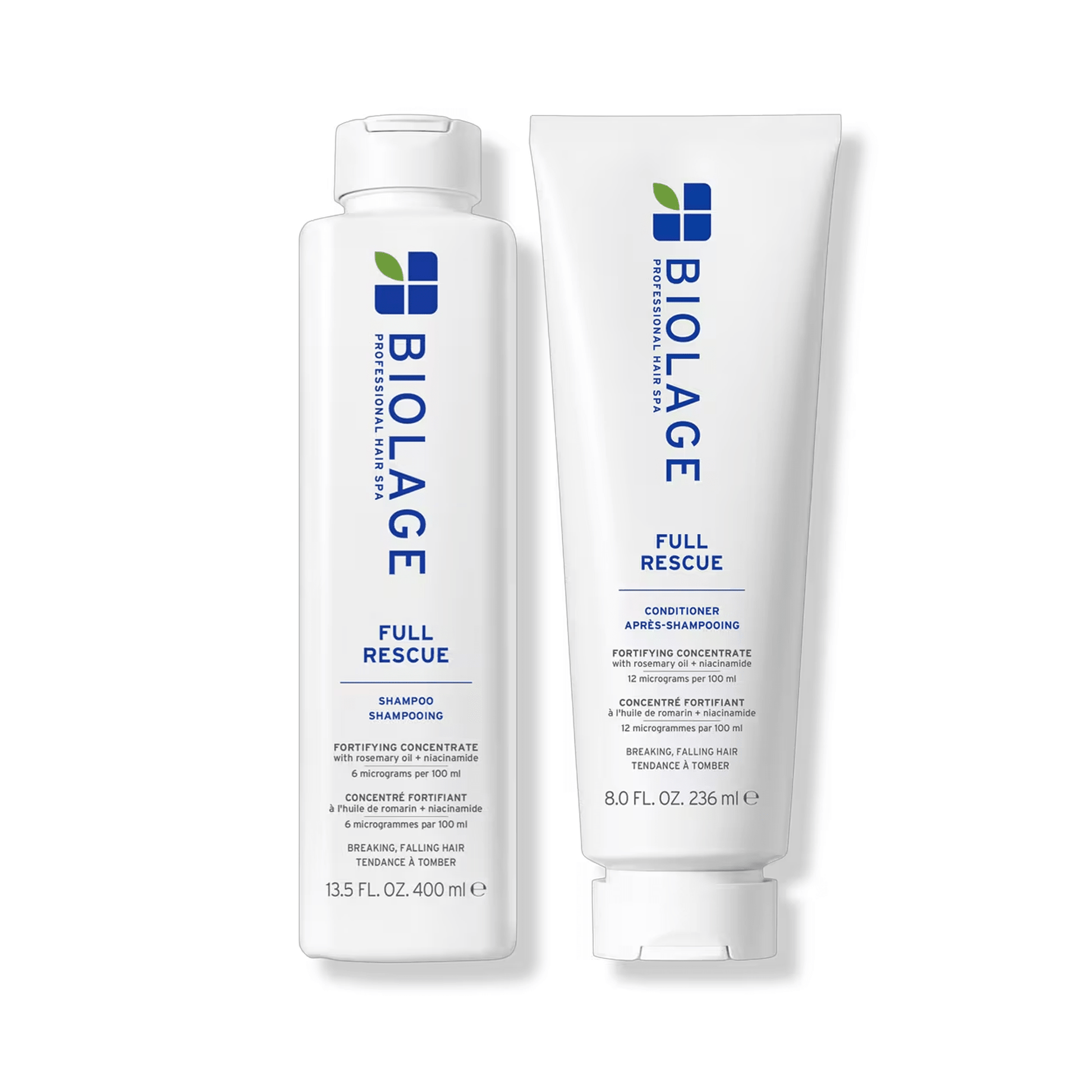 Biolage Full Rescue Shampoo 13.5oz & Conditioner 8oz Duo ($60 Value) - Beautifox