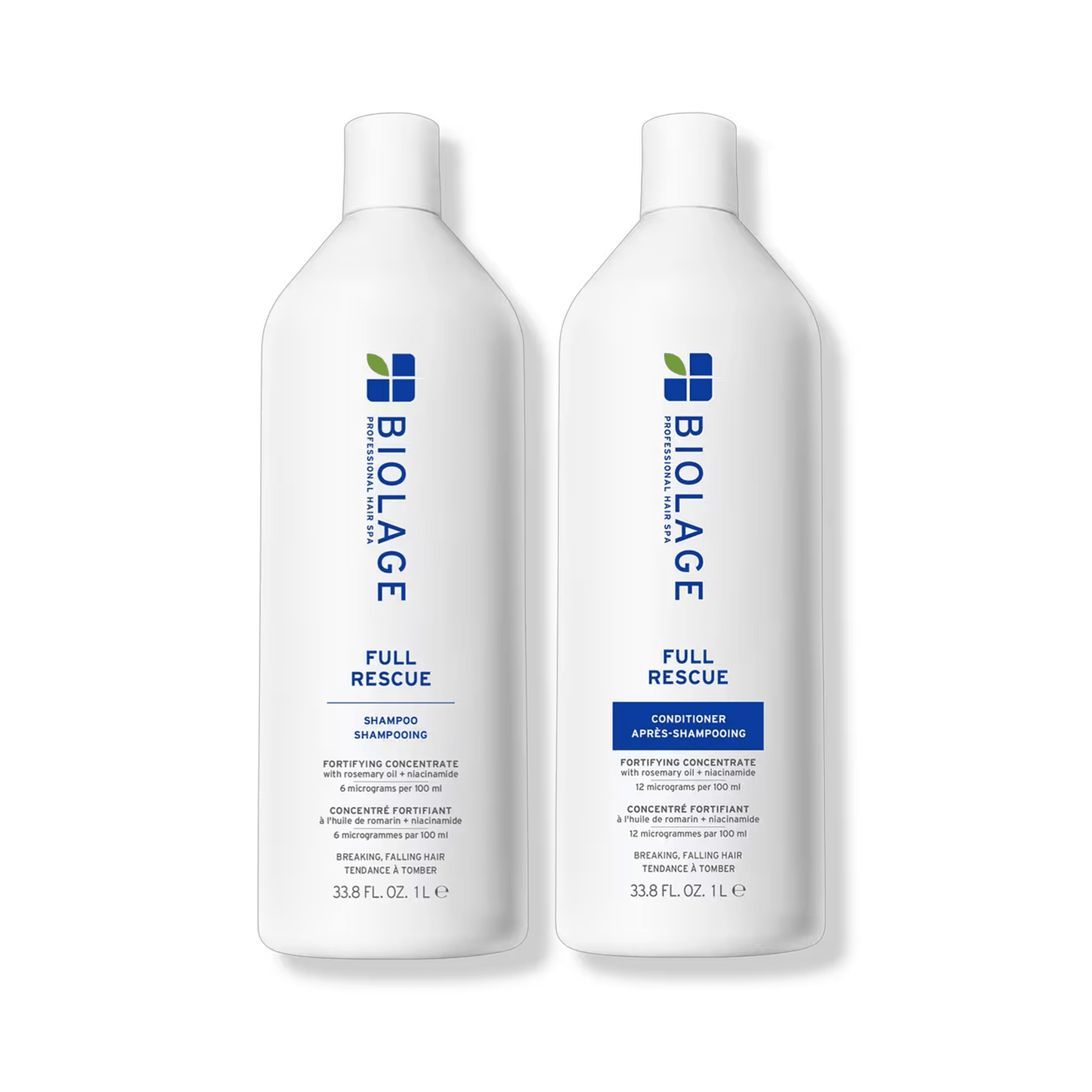 Biolage Full Rescue Shampoo & Conditioner Liter Duo ($112 Value) - Beautifox