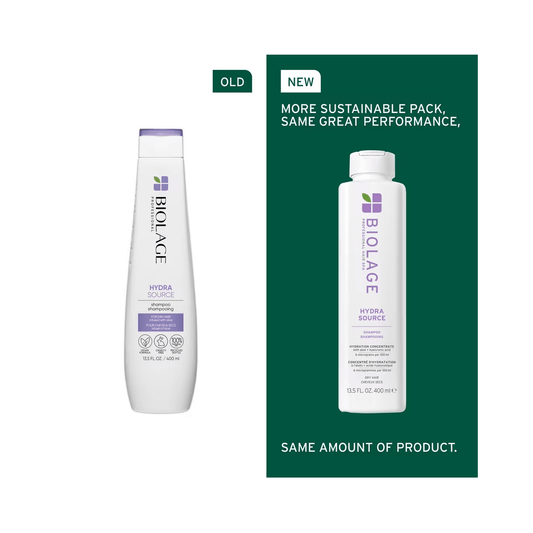 Biolage Hydra Source Shampoo 13.5oz & Conditioning Balm 8oz Duo ($52 Value) - Beautifox