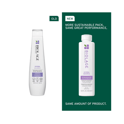 Biolage Hydra Source Shampoo & Detangling Solution 13oz Duo ($52 Value) - Beautifox