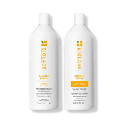Biolage Smooth Proof Shampoo & Conditioner Liter Duo ($90 Value) - Beautifox