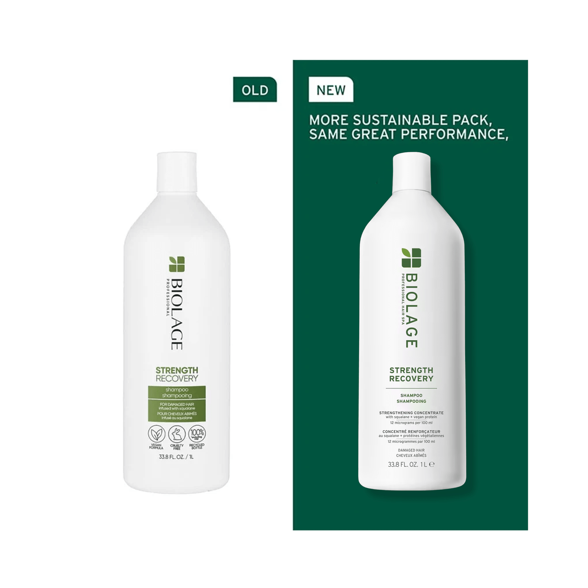 Biolage Strength Recovery Shampoo - Beautifox