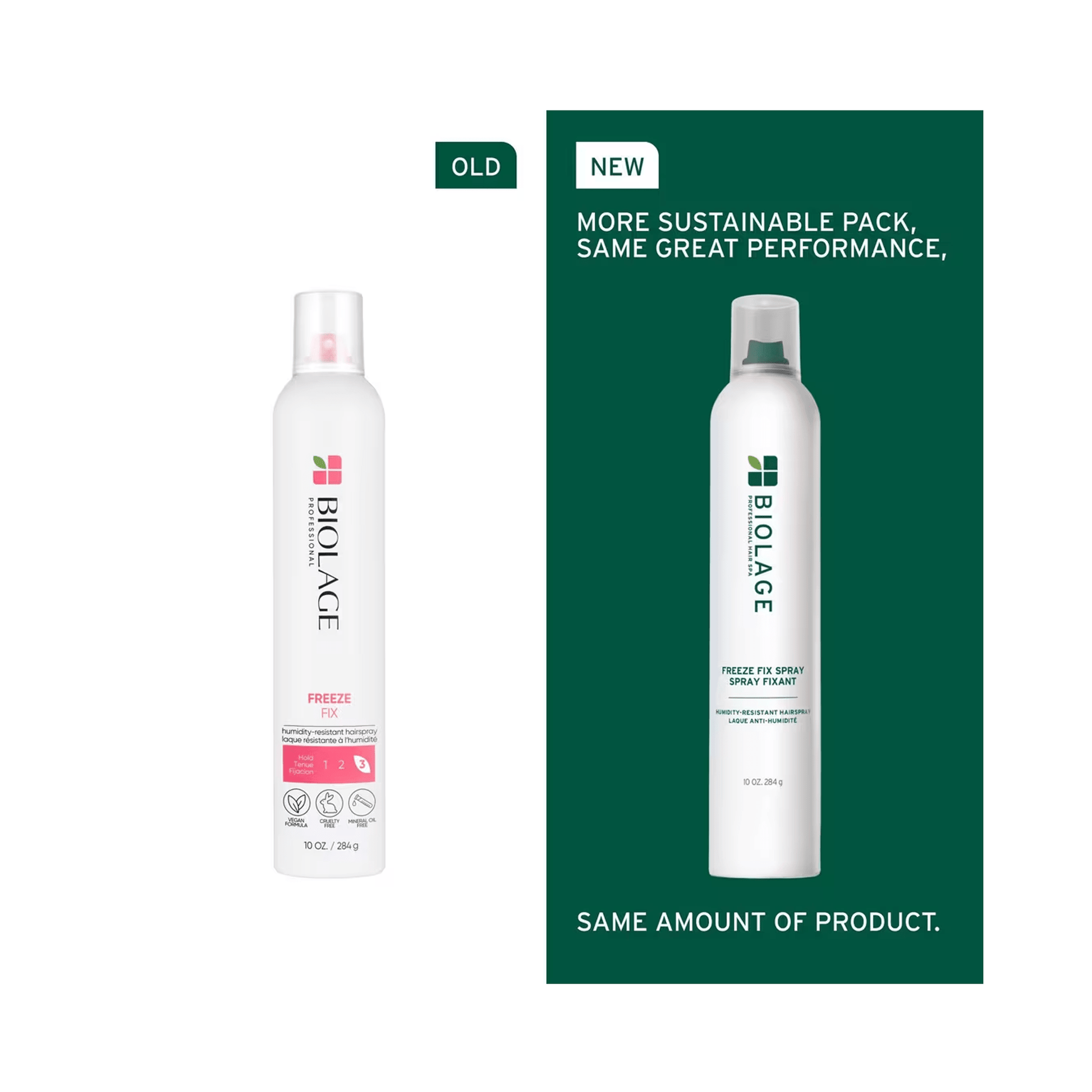 Biolage Styling Freeze Fix Anti - Humidity Hairspray - Beautifox