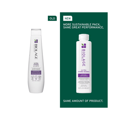 Biolage Ultra Hydra Source Shampoo & Conditioner 13.5oz Duo ($52 Value) - Beautifox