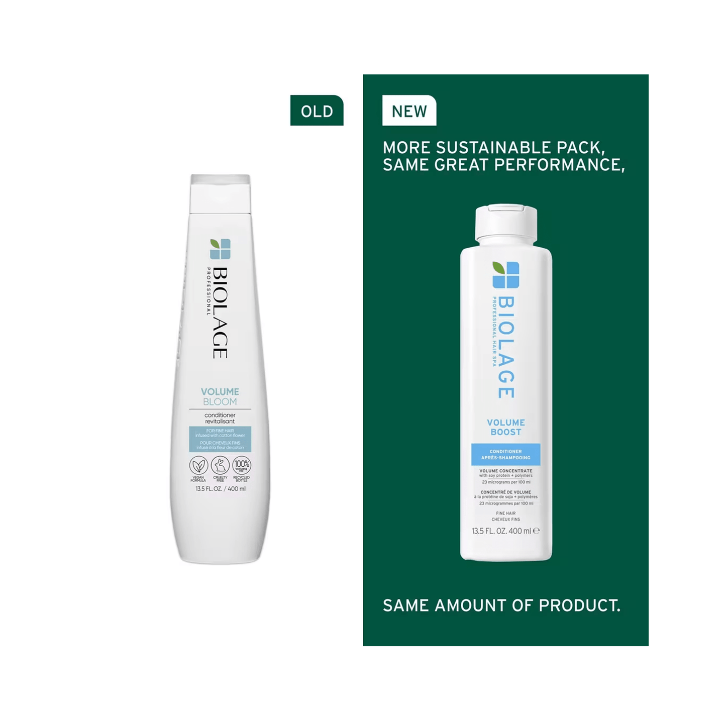 Biolage Volume Boost Shampoo & Conditioner Duo 13.5 oz ($52 Value) - Beautifox