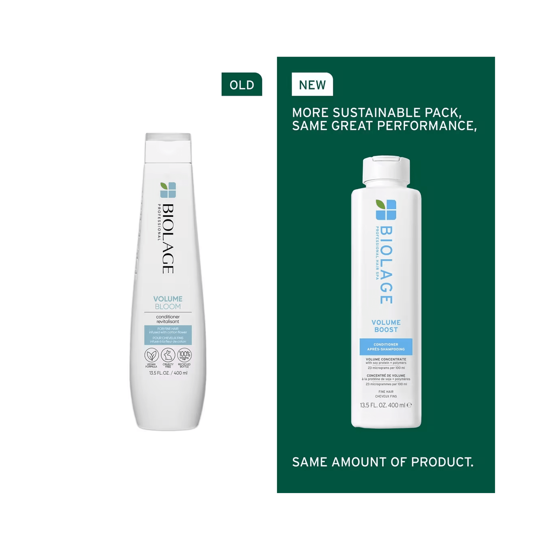 Biolage Volume Boost Shampoo & Conditioner Duo 13.5 oz ($52 Value) - Beautifox